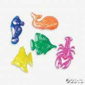 Pearlized Squishy Sea Creatures<br>48 piece(s)